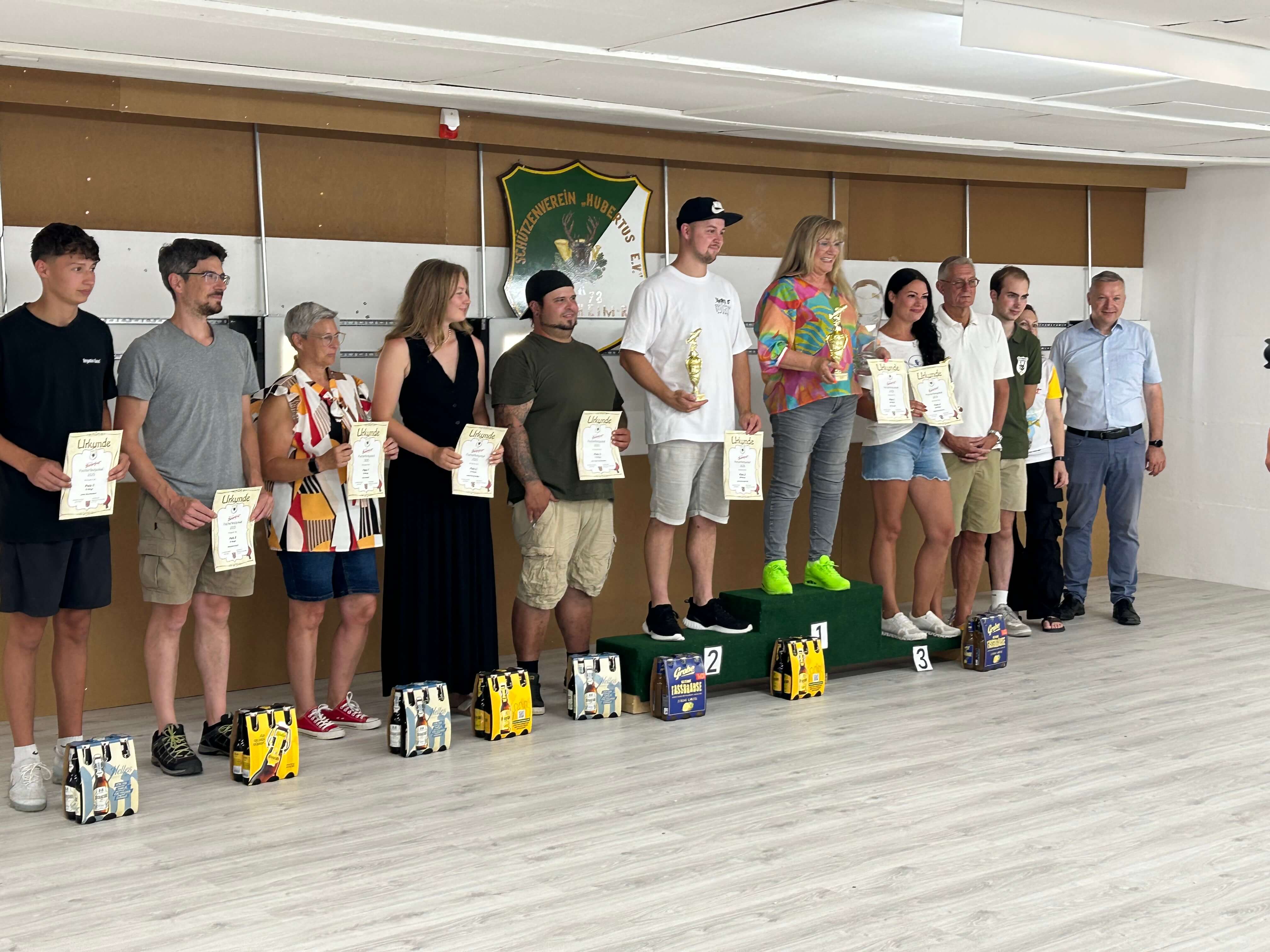 Gruppenfoto Teilnehmer Fischerfestpokal